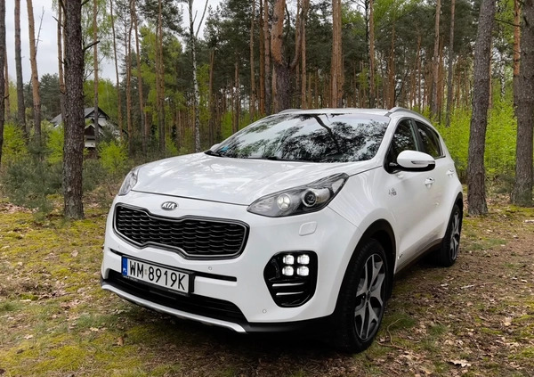 Kia Sportage cena 82000 przebieg: 157800, rok produkcji 2016 z Sulejówek małe 254